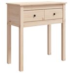 Casa si Gradina - Mobilier - Comode si corpuri - Console - Masa consola, 70x35x75 cm, lemn masiv de pin - Infinity.ro