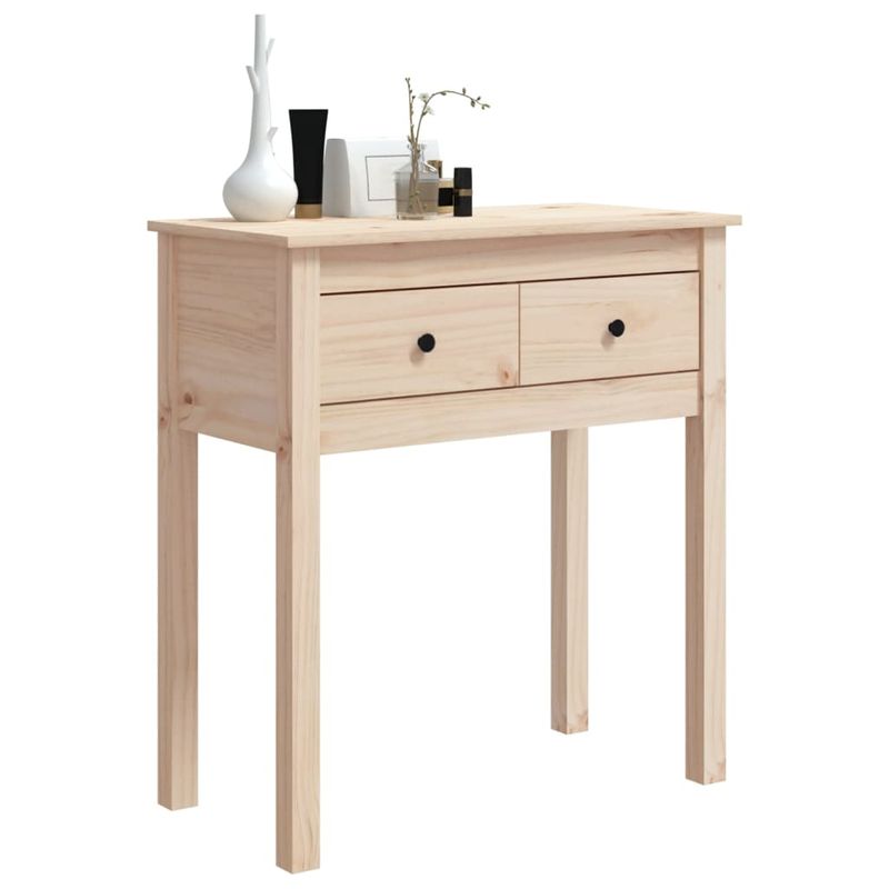 Casa si Gradina - Mobilier - Comode si corpuri - Console - Masa consola, 70x35x75 cm, lemn masiv de pin - Infinity.ro