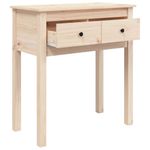 Casa si Gradina - Mobilier - Comode si corpuri - Console - Masa consola, 70x35x75 cm, lemn masiv de pin - Infinity.ro