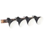 Casa si Gradina - Corpuri si surse de iluminat - Plafoniere, aplice si spoturi - Lampa de perete industriala, negru, 90 x 25 cm, E27 - Infinity.ro