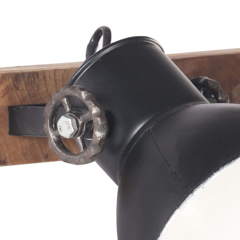 Casa si Gradina - Corpuri si surse de iluminat - Plafoniere, aplice si spoturi - Lampa de perete industriala, negru, 90 x 25 cm, E27 - Infinity.ro
