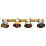Casa si Gradina - Corpuri si surse de iluminat - Plafoniere, aplice si spoturi - Lampa de perete industriala, multicolor, 90x25 cm E27 - Infinity.ro