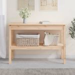 Casa si Gradina - Mobilier - Comode si corpuri - Console - Masa consola, 110x40x75 cm, lemn masiv de pin - Infinity.ro