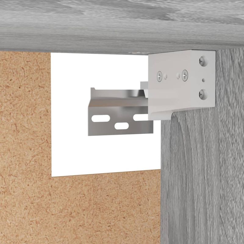 Casa si Gradina - Mobilier - Dulapuri si sifoniere - Sifoniere - Sifonier, gri sonoma, 100x32,5x35 cm, lemn prelucrat - Infinity.ro