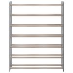 Casa si Gradina - Mobilier - Organizare si depozitare - Organizator incaltaminte - Pantofar, gri, 90x24x117 cm, lemn compozit - Infinity.ro