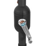 Casa si Gradina - Gradina si terasa - Umbrele si pavilioane - Umbrele - Umbrela de soare exterior, LED-uri & stalp metal nisipiu 400 cm - Infinity.ro