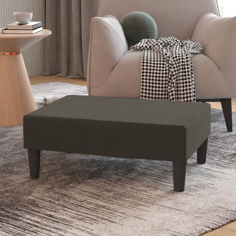 Casa si Gradina - Mobilier - Scaune si fotolii - Tabureti - Taburet, gri inchis,78x56x32 cm, catifea - Infinity.ro