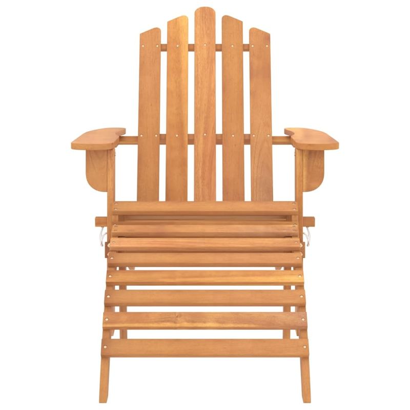 Casa si Gradina - Gradina si terasa - Mobilier exterior - Scaune si sezlonguri gradina - Scaun de gradina Adirondack, lemn masiv acacia - Infinity.ro