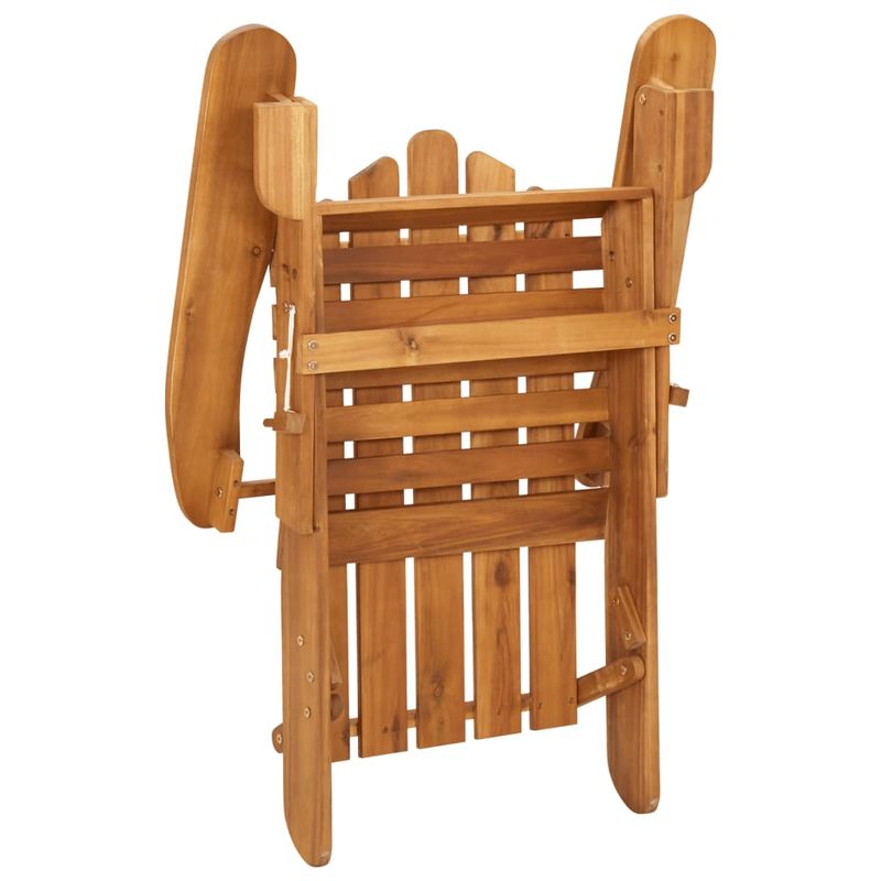 Casa si Gradina - Gradina si terasa - Mobilier exterior - Scaune si sezlonguri gradina - Scaun de gradina Adirondack, lemn masiv acacia - Infinity.ro