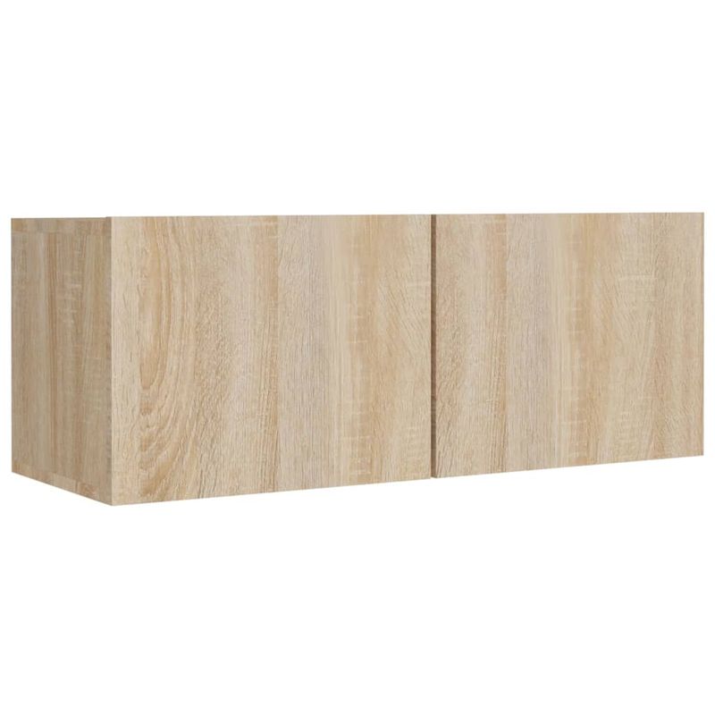 Casa si Gradina - Mobilier - Seturi de mobilier - Seturi living - Set dulap TV, 5 piese, stejar sonoma, lemn prelucrat - Infinity.ro