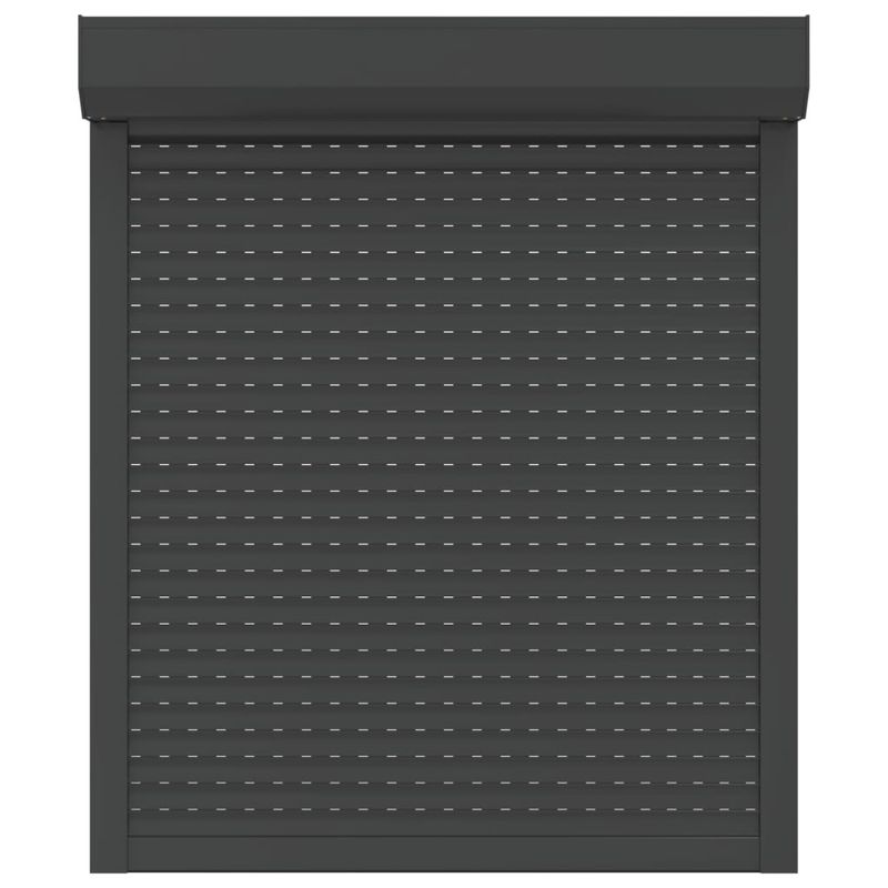 Casa si Gradina - Constructii - Ferestre si accesorii - Accesorii ferestre - Oblon rulant, antracit, 100 x 120 cm, aluminiu - Infinity.ro