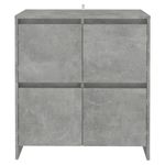 Casa si Gradina - Mobilier - Comode si corpuri - Comode - Servanta, gri beton, 70x41x75 cm, lemn prelucrat - Infinity.ro