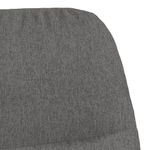 Casa si Gradina - Gradina si terasa - Balansoare si hamace - Balansoare - Scaun balansoar cu taburet, gri deschis, textil - Infinity.ro