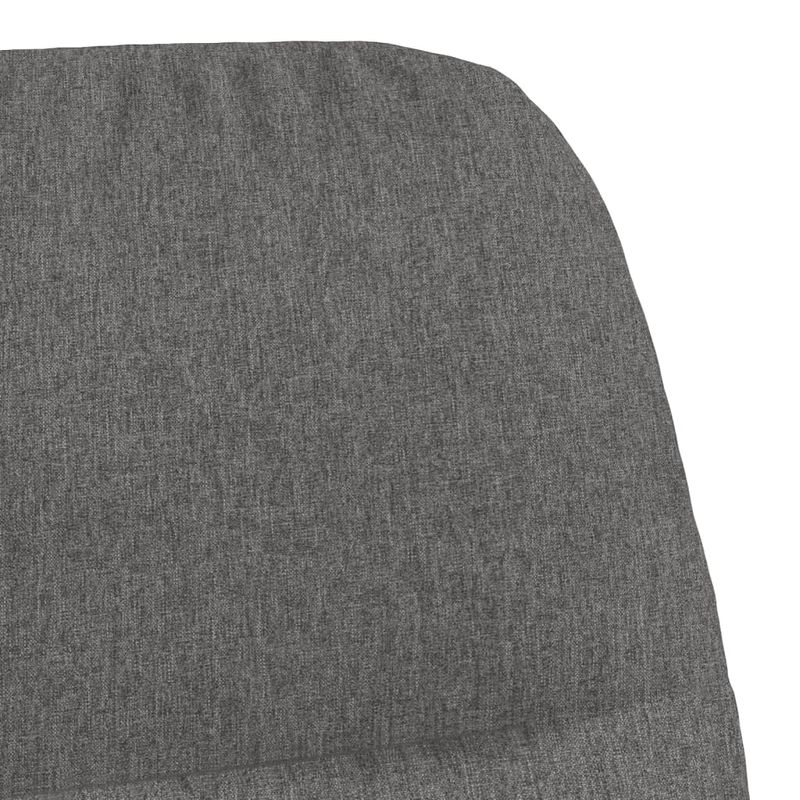 Casa si Gradina - Gradina si terasa - Balansoare si hamace - Balansoare - Scaun balansoar cu taburet, gri deschis, textil - Infinity.ro