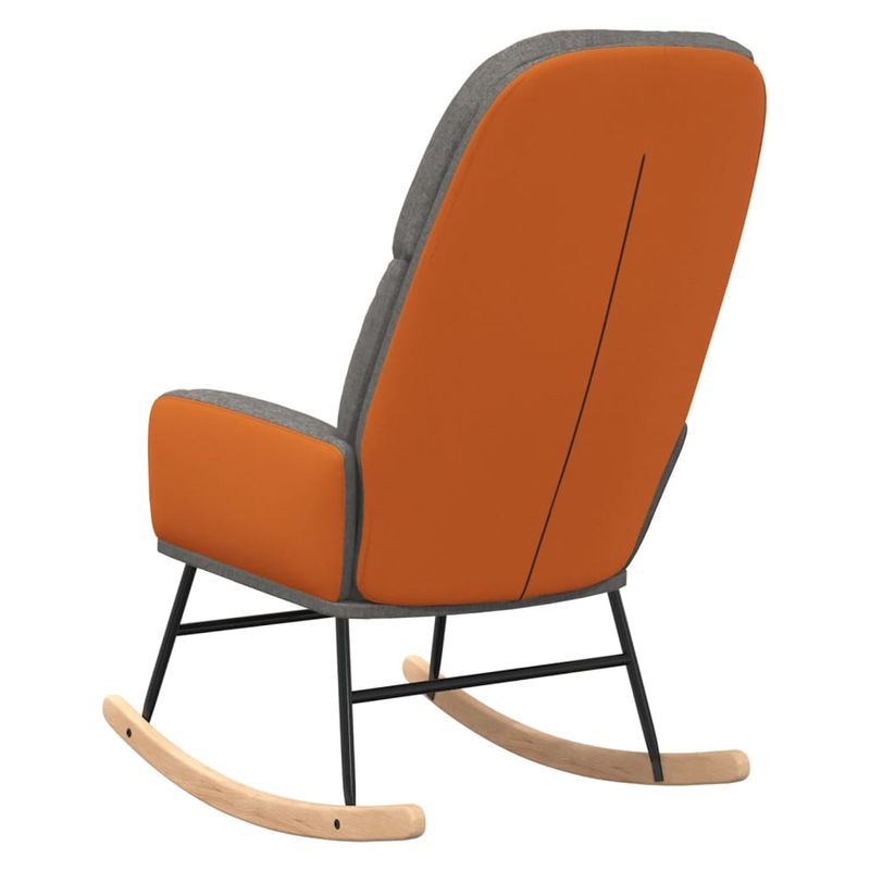 Casa si Gradina - Gradina si terasa - Balansoare si hamace - Balansoare - Scaun balansoar, gri deschis, material textil - Infinity.ro