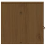 Casa si Gradina - Mobilier - Biblioteci si rafturi - Rafturi - Dulap de perete 2 buc. maro miere 80x30x30 cm lemn masiv pin - Infinity.ro