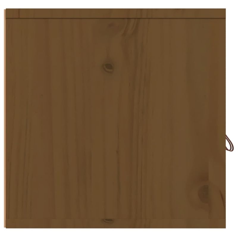 Casa si Gradina - Mobilier - Biblioteci si rafturi - Rafturi - Dulap de perete 2 buc. maro miere 80x30x30 cm lemn masiv pin - Infinity.ro