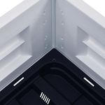 Casa si Gradina - Gradinarit si plante - Plante si ghivece - Ghivece si suporturi - Strat inaltat de gradina, alb, 43 x 43 x 35 cm, PP - Infinity.ro