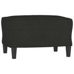 Casa si Gradina - Mobilier - Scaune si fotolii - Tabureti - Taburet, negru, 60x50x41 cm, material textil - Infinity.ro