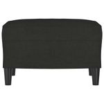 Casa si Gradina - Mobilier - Scaune si fotolii - Tabureti - Taburet, negru, 60x50x41 cm, material textil - Infinity.ro