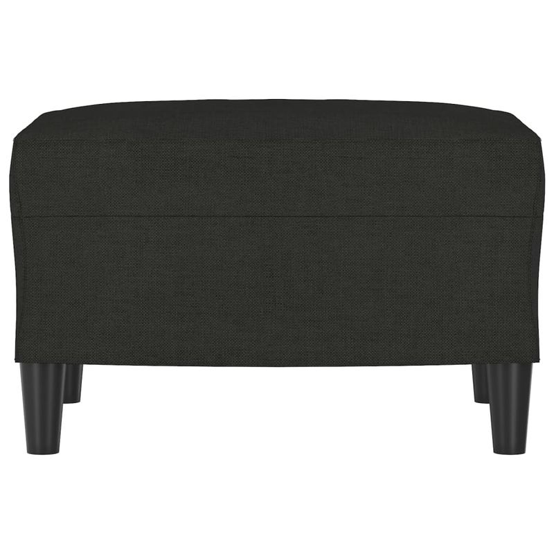 Casa si Gradina - Mobilier - Scaune si fotolii - Tabureti - Taburet, negru, 60x50x41 cm, material textil - Infinity.ro