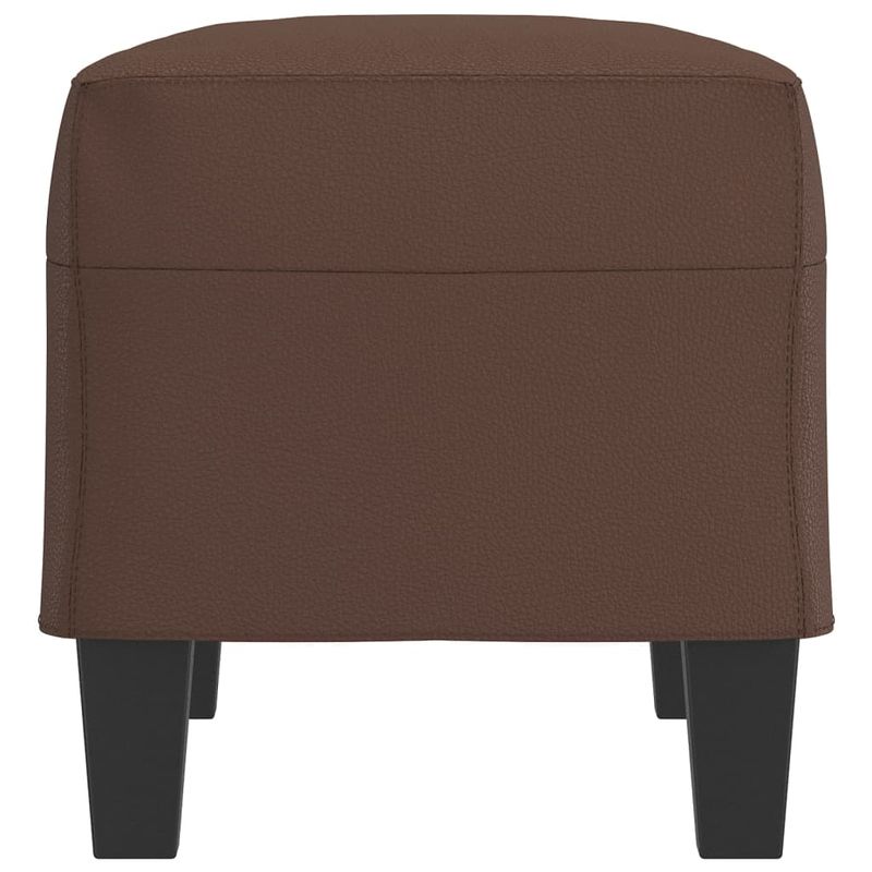 Casa si Gradina - Mobilier - Canapele si coltare - Banchete - Banca, maro, 70x35x41 cm, piele ecologica - Infinity.ro