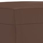 Casa si Gradina - Mobilier - Canapele si coltare - Banchete - Banca, maro, 70x35x41 cm, piele ecologica - Infinity.ro