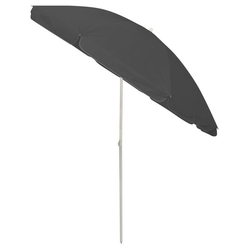 Casa si Gradina - Gradina si terasa - Umbrele si pavilioane - Umbrele - Umbrela de plaja, antracit, 240 cm - Infinity.ro