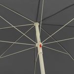 Casa si Gradina - Gradina si terasa - Umbrele si pavilioane - Umbrele - Umbrela de plaja, antracit, 240 cm - Infinity.ro