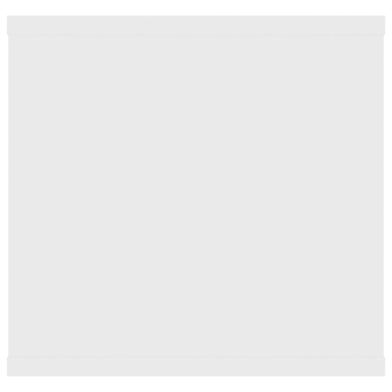 Casa si Gradina - Mobilier - Biblioteci si rafturi - Rafturi - Raft de perete, alb, 102x30x29 cm, PAL - Infinity.ro