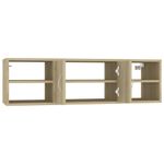 Casa si Gradina - Mobilier - Biblioteci si rafturi - Rafturi - Raft de perete, stejar Sonoma, 102x30x29 cm, PAL - Infinity.ro