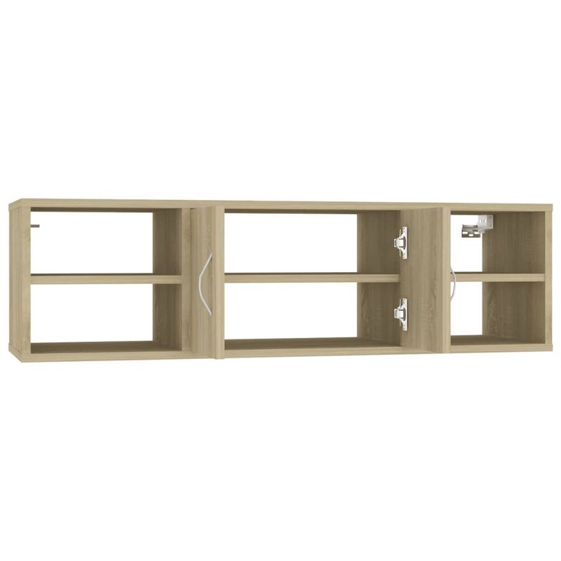 Casa si Gradina - Mobilier - Biblioteci si rafturi - Rafturi - Raft de perete, stejar Sonoma, 102x30x29 cm, PAL - Infinity.ro