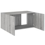 Casa si Gradina - Mobilier - Biblioteci si rafturi - Rafturi - Dulap montat pe perete, gri sonoma, 80x39x40 cm, lemn prelucrat - Infinity.ro