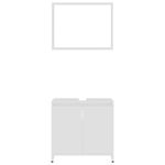 Casa si Gradina - Mobilier - Seturi de mobilier - Seturi baie - Set mobilier de baie, alb, PAL - Infinity.ro
