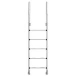 Casa si Gradina - Constructii - Scari si accesorii interioare - Alte accesorii pentru piscine - Scara de piscina, 54x38x211 cm, otel inoxidabil 304 - Infinity.ro