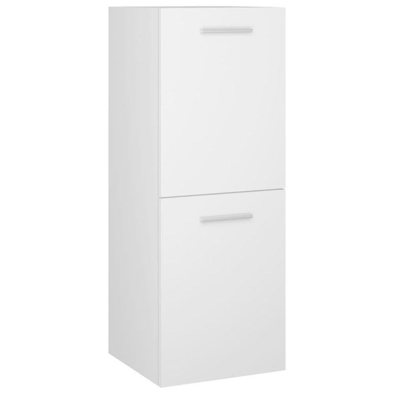 Casa si Gradina - Mobilier - Seturi de mobilier - Seturi baie - Set mobilier de baie, alb, lemn prelucrat - Infinity.ro