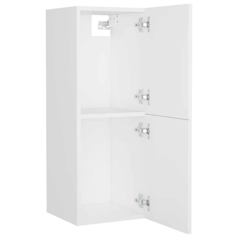 Casa si Gradina - Mobilier - Seturi de mobilier - Seturi baie - Set mobilier de baie, alb, lemn prelucrat - Infinity.ro