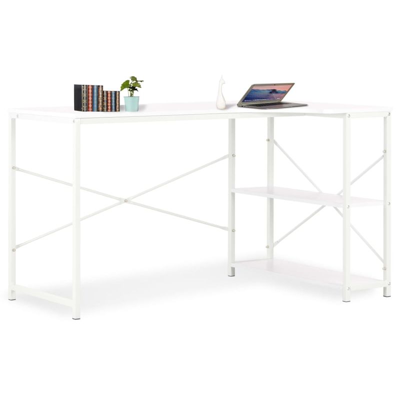 Casa si Gradina - Mobilier - Mese si birouri - Birouri - Birou de calculator, alb, 120 x 72 x 70 cm - Infinity.ro