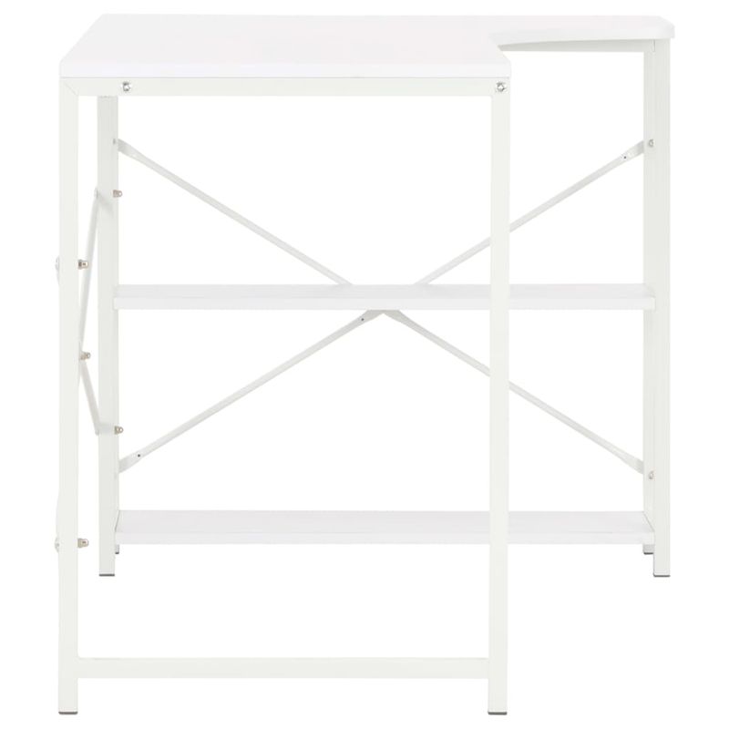 Casa si Gradina - Mobilier - Mese si birouri - Birouri - Birou de calculator, alb, 120 x 72 x 70 cm - Infinity.ro