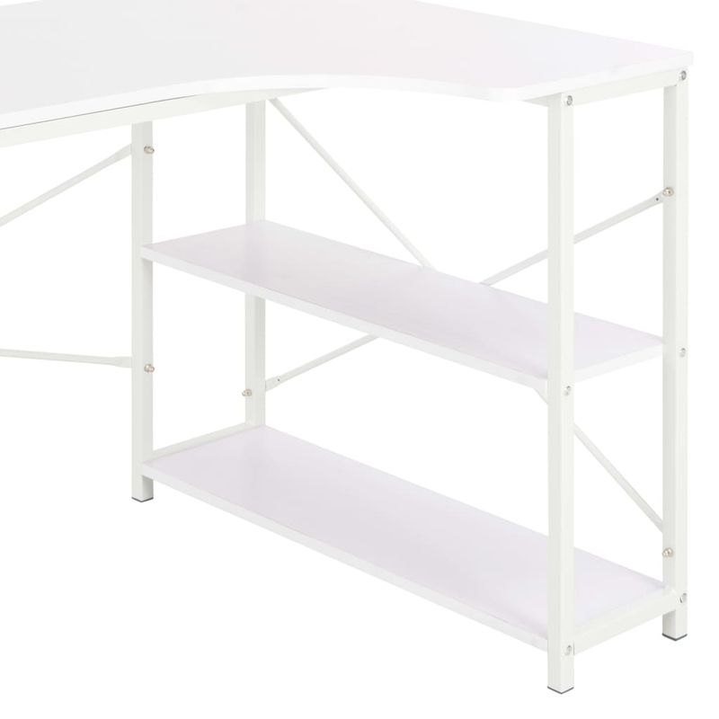 Casa si Gradina - Mobilier - Mese si birouri - Birouri - Birou de calculator, alb, 120 x 72 x 70 cm - Infinity.ro