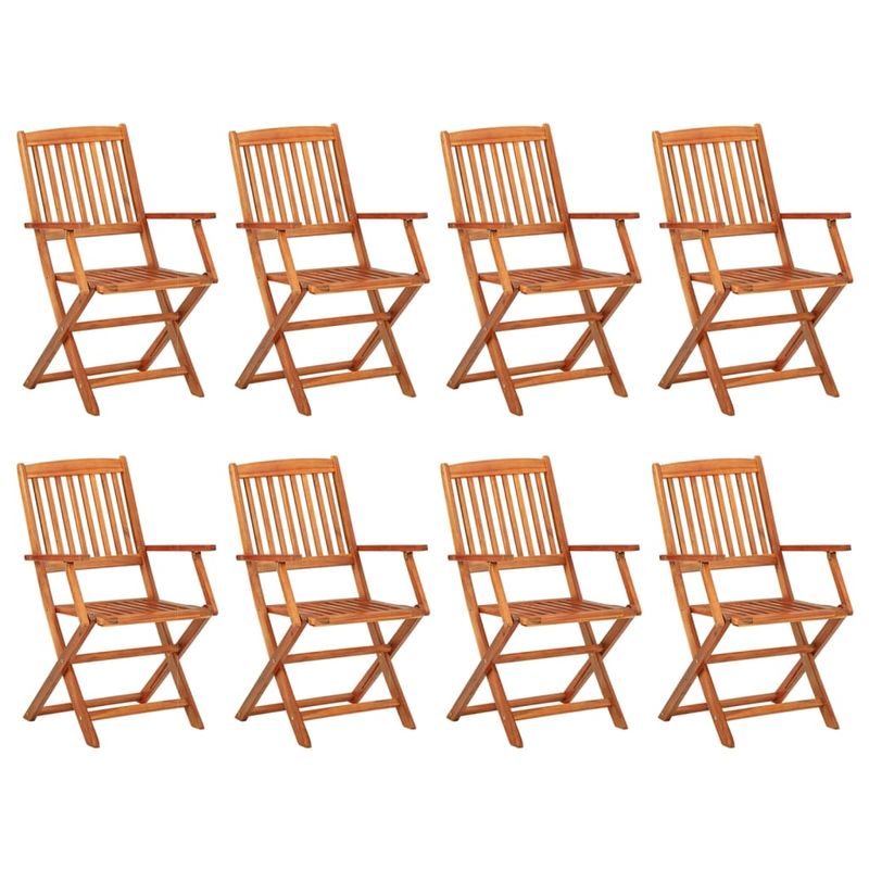 Casa si Gradina - Gradina si terasa - Mobilier exterior - Seturi mobila gradina - Set de masa pentru gradina, 9 piese, lemn masiv de acacia - Infinity.ro
