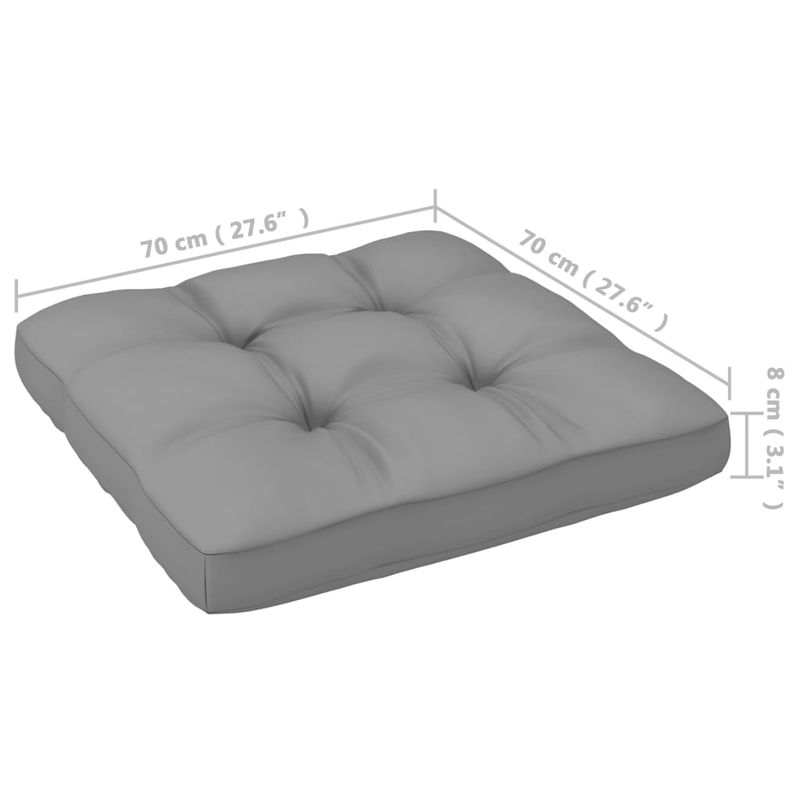 Casa si Gradina - Gradina si terasa - Mobilier exterior - Seturi mobila gradina - Set mobilier de gradina cu perne, 5 piese, lemn masiv de pin - Infinity.ro