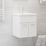 Casa si Gradina - Mobilier - Seturi de mobilier - Seturi baie - Masca de chiuveta, alb, 41x38,5x46 cm, PAL - Infinity.ro