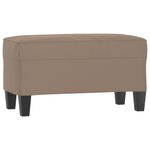 Casa si Gradina - Mobilier - Canapele si coltare - Banchete - Banca, gri taupe, 70x35x41 cm, microfibra - Infinity.ro