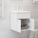 Casa si Gradina - Mobilier - Seturi de mobilier - Seturi baie - Masca de chiuveta, alb, 41x38,5x46 cm, PAL - Infinity.ro
