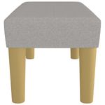 Casa si Gradina - Mobilier - Canapele si coltare - Banchete - Banca, gri deschis, 70x30x30 cm, textil - Infinity.ro