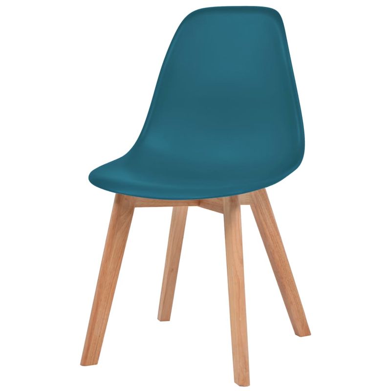 Casa si Gradina - Mobilier - Scaune si fotolii - Scaune - Scaune de bucatarie, 6 buc., turcoaz, plastic - Infinity.ro