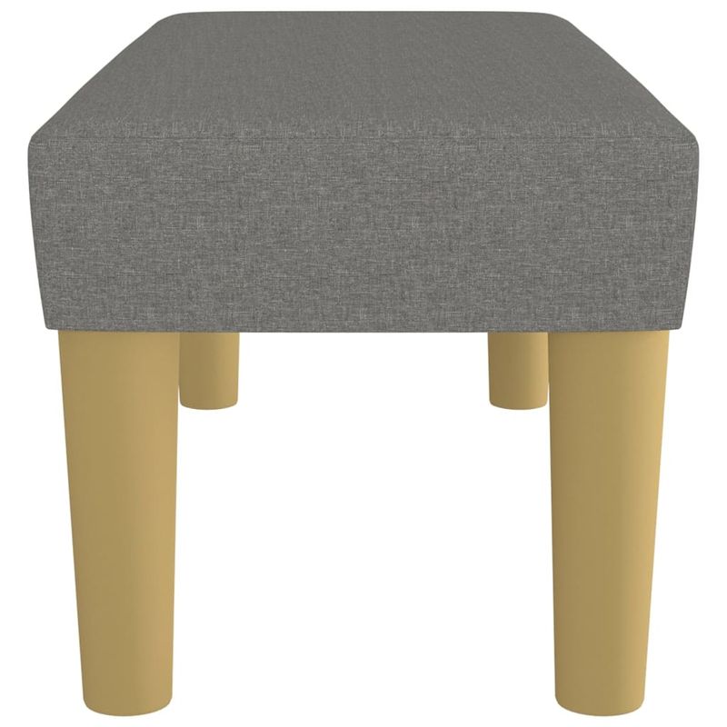 Casa si Gradina - Mobilier - Canapele si coltare - Banchete - Banca, gri inchis, 70x30x30 cm, textil - Infinity.ro