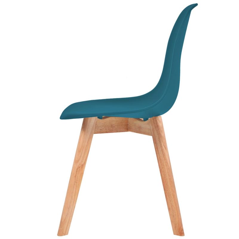 Casa si Gradina - Mobilier - Scaune si fotolii - Scaune - Scaune de bucatarie, 6 buc., turcoaz, plastic - Infinity.ro