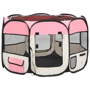 Tarc de caini pliabil cu sac de transport